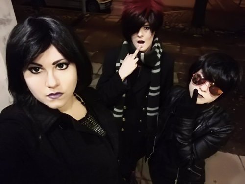 A Nightmare on Poser Street CMV selfies on our way to set or home. | Timanttikylä Productions 