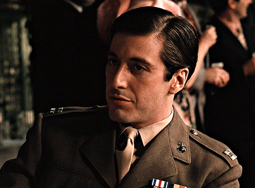 XXX vintageblr:Al Pacino as Michael CorleoneTHE photo