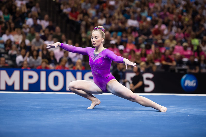 amandacarmela:  Favorite leos from women’s day 1 of the 2015 P&amp;G Gymnastics