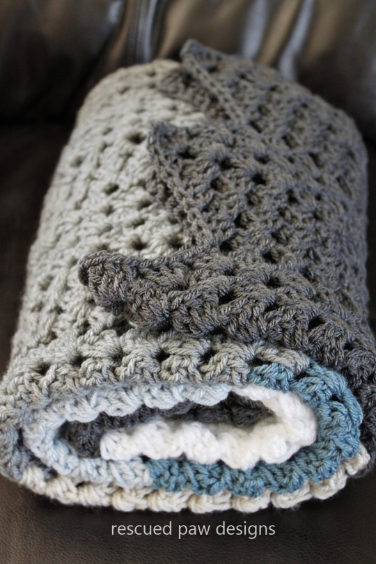 Rippling Trellis Crochet Blanket :: Rescued Paw Designs