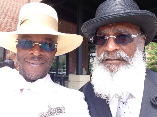 naturee-feels:youngblackandvegan:missauset:naturee-feels:My uncle on the left just turned 73 and his
