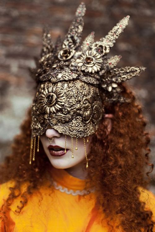 forthestrangeandthebeautiful:“Blind” — Photographer: Sheridan’s Art​ Mask an