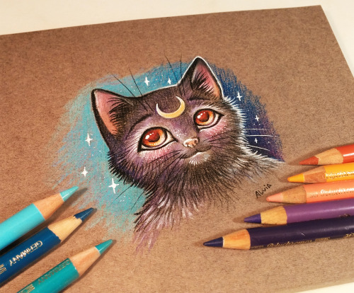 Cat Luna from Sailor Moon!