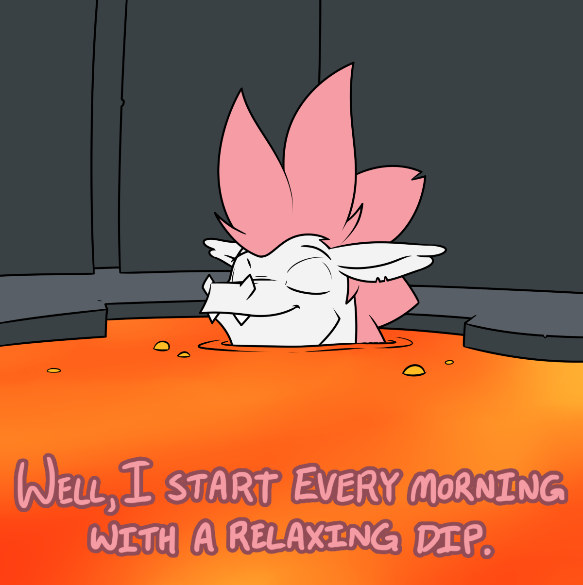 closetfizzle:  And that’s how most of my days go. K-kind of a lazy dragon, I know…
