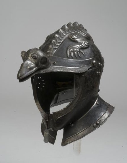 German burgonet, late 16th centuryfrom The State Historical Museum, Moscow