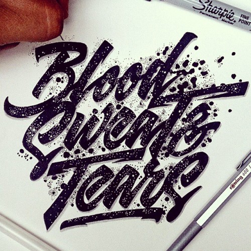 Porn Pics mayahan:Hand-lettering designs by Juantastico