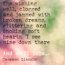 minebodyandsoul:  The wishing well… #poetry #poem http://ift.tt/1IrTBne 