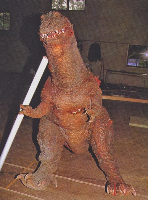 tfisher88:  Godzilla vs. King Ghidorah (1991): Behind the scenes.
