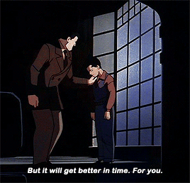 thefingerfuckingfemalefury: btas-gifs:I know. You keep thinking, If only I had done something differ