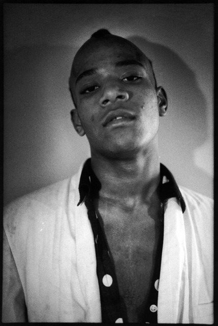 twixnmix:  18-year-old Jean-Michel Basquiat photographed by Nicholas Taylor on January