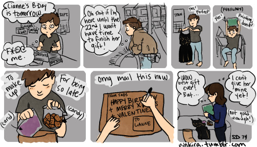 comixwarriors: Ahhh my first Comix Warriors submission deals with anxieties of best friend gifting!&