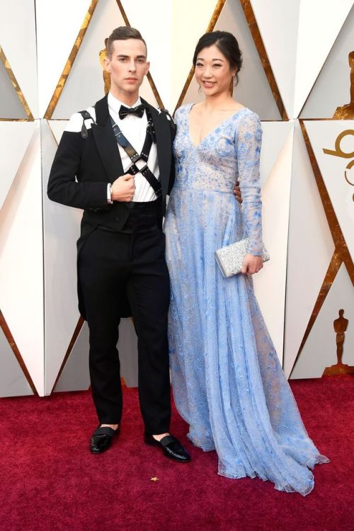 Continuing to play catch-up on the Tadashi Shoji extravaganza, here are two more real world sighting