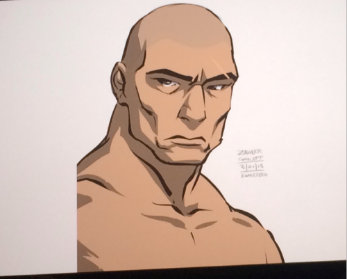 benditlikekorra:  Zaheer Concept Art by Bryan Konietzko and Ki-Hyun Ryu 