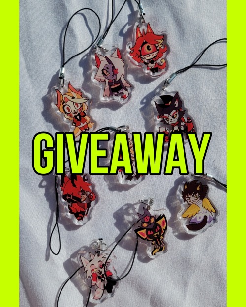 Hazbin Cats Charms Givewy!!!