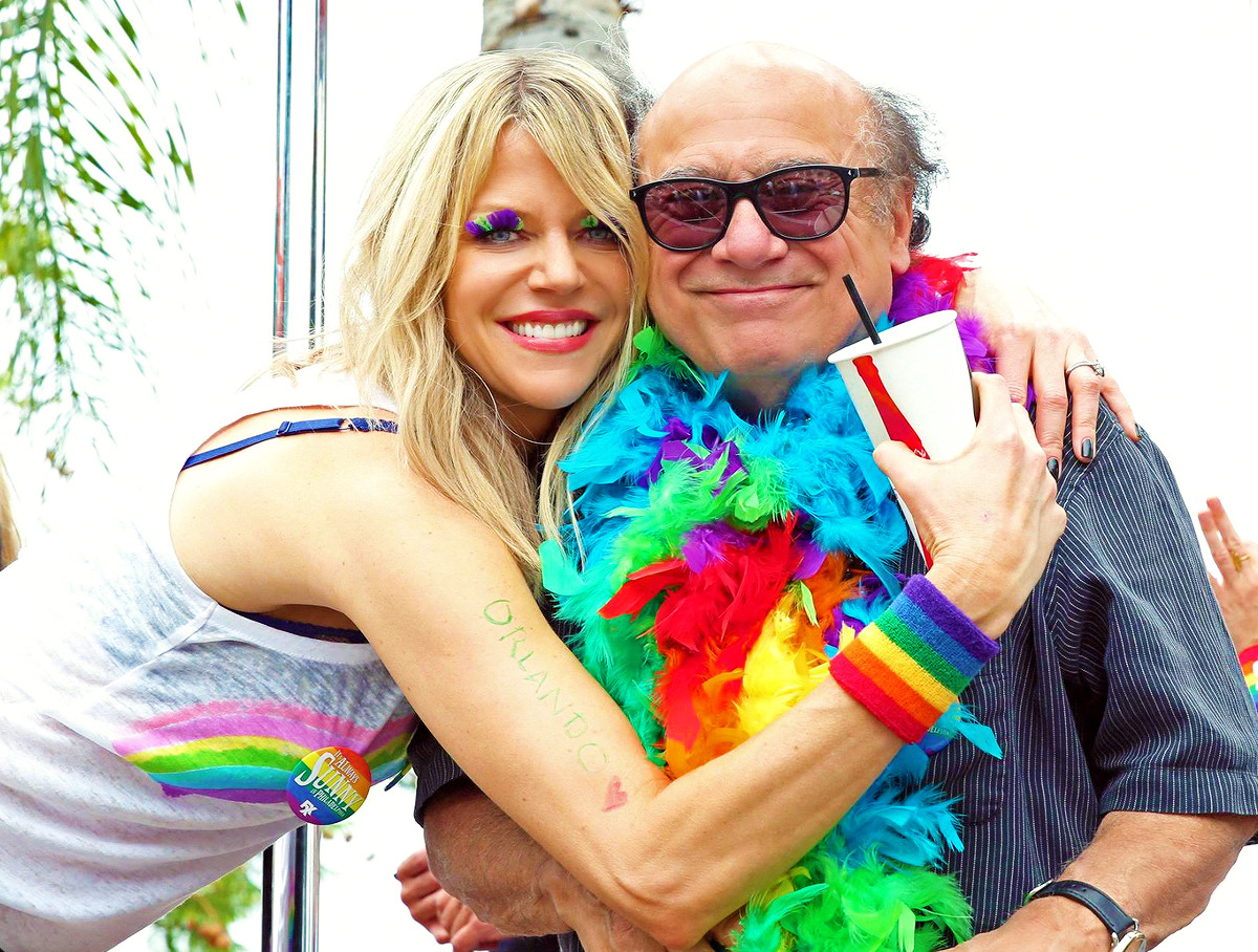 cruzmylene: The Cast of ‘It’s Always Sunny in Philadelphia’ during the LA PRIDE