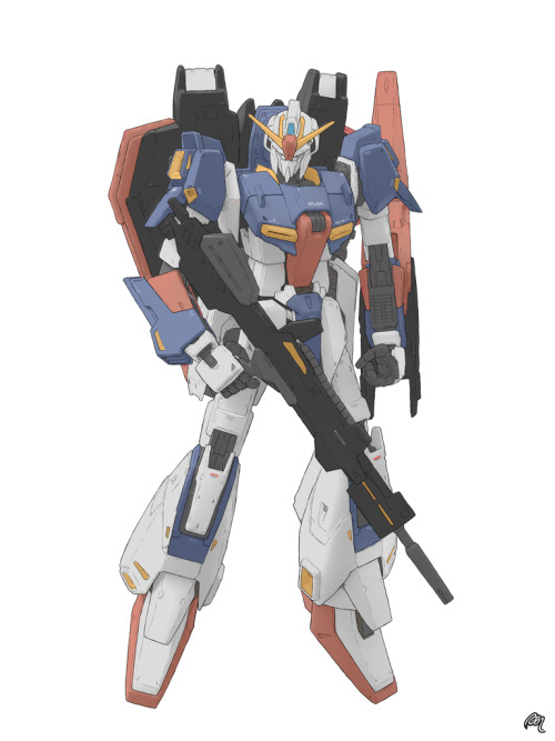 mousanjiq:  MSZ-006 Zeta Gundam