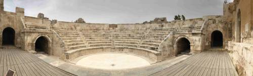 classicalmonuments: Odeon of Amman Philadelphia (Amman), Jordan 2nd century CE 500 seats Odeon (&ldq