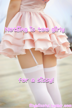 This reblog is brought to you by sissycaptionned.If