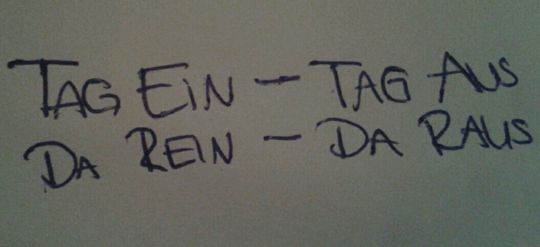 Vergiss die Welt und lass die Augen zu