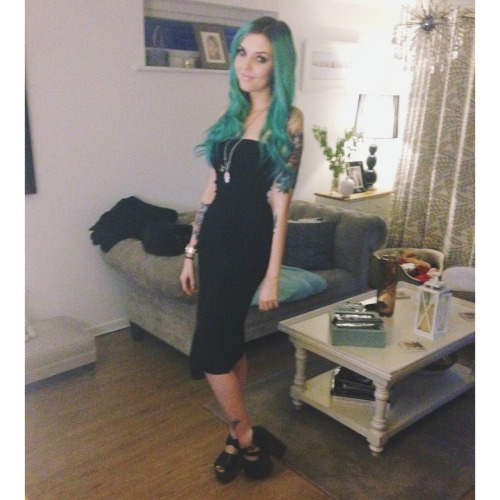 singmethesmiths:  Not a great photo, but from my 21st last night 💛