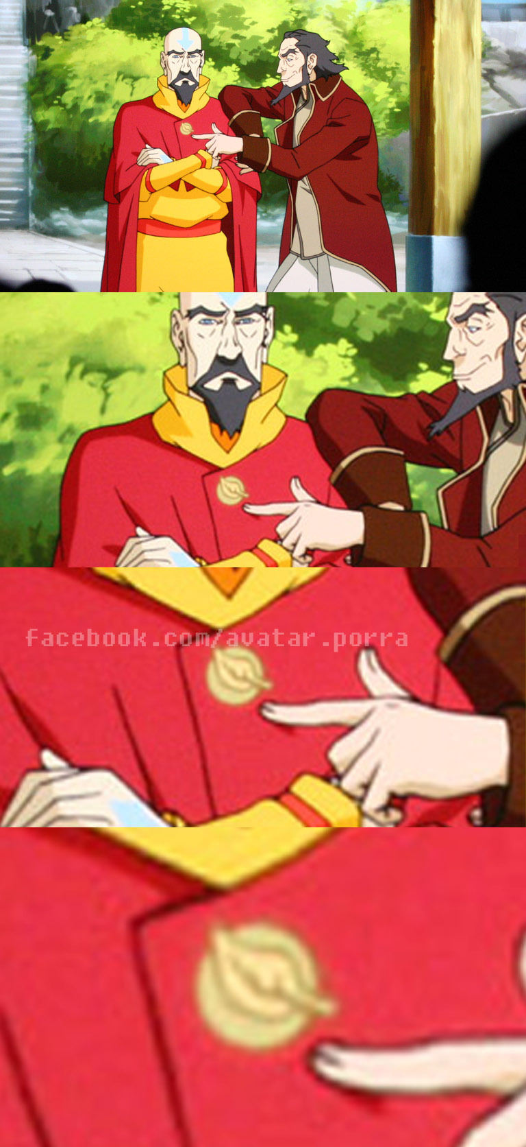 I don&rsquo;t know if someone noticed it yet, but book 2 Tenzin has a leaf in