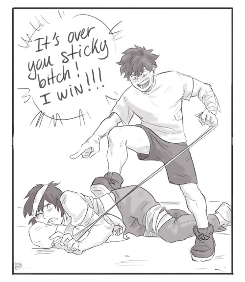 ijessbest:Don’t let him influence you Midoriya…