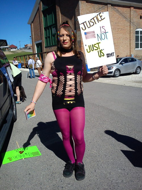 thenarcolpetica:  Pride parade 2013, Butte, MT