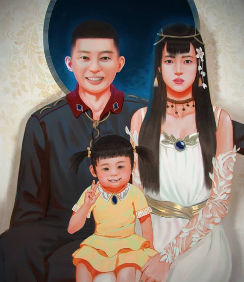 Family illustration I did for a friend of a friend @selysh_ang Time to get started on something fest