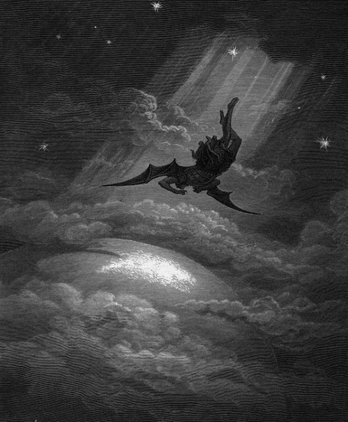 magictransistor:Gustave Doré, John Milton’s Paradise Lost (Woodcut engravings), c. 186