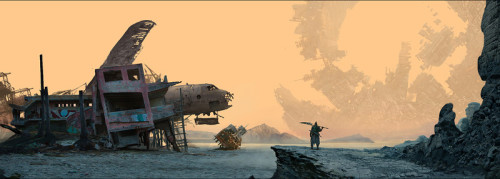 ArtStation - The Hunter, Nowhere place, T, by Andrei RiabovitchevMore concept art here.