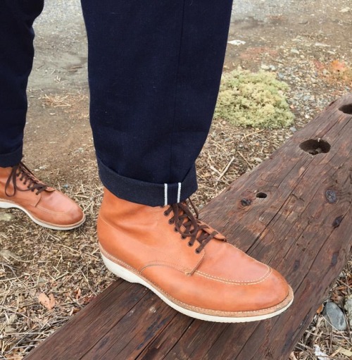 Alden 7 Hills Indy Boot #aldenarmy #leftfieldnyc #selvedge #indyboots