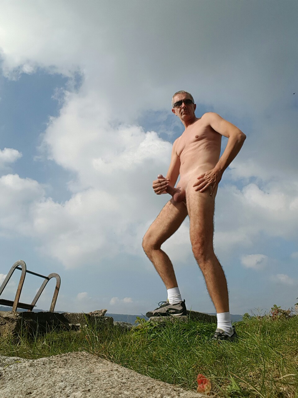 Nude at the beach