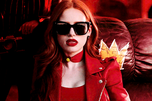 veronica-lodge: make me choose → anonymous asked: cheryl’s red outfits or other coloured outfits?