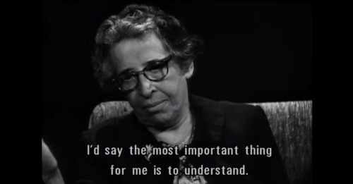literatuer:Zur Person Interview with Hannah Arendt, October 1964.