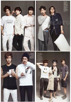 Aviateb1A4:  [Magz/Lq][4P] The Cutest 5 ‘Morning Boys’ #B1A4 For Ceci Korea Magazine