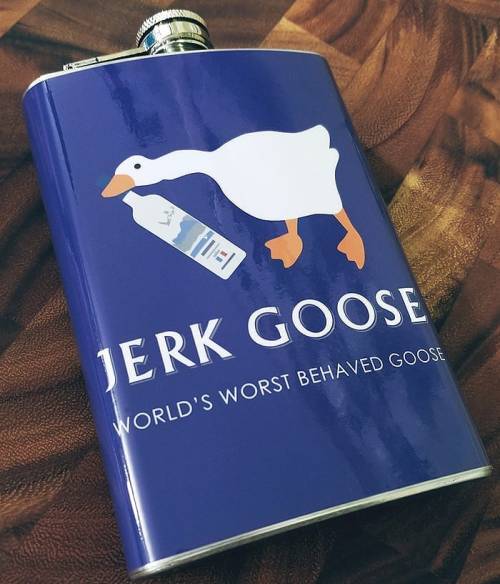 It&rsquo;s a lovely day in the village, and you could use a drink. Goose flasks are now available in