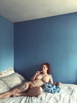 notyourfuckingmuse: comfy honest belly + lush like a gd painting