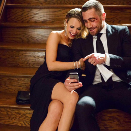 xoxxoxxox: Jake Gyllenhaal and Rachel Mcadams on the set of Southpaw