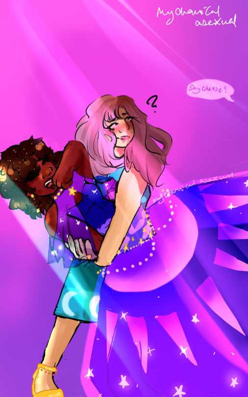 Luzs Quinces Dress Fanart Post And Pre Watching And Dreaming