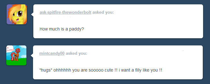 asklittlericepaddy:  Additional charges may apply. (This was too fun)  &hellip;.*SQUEEEEE*