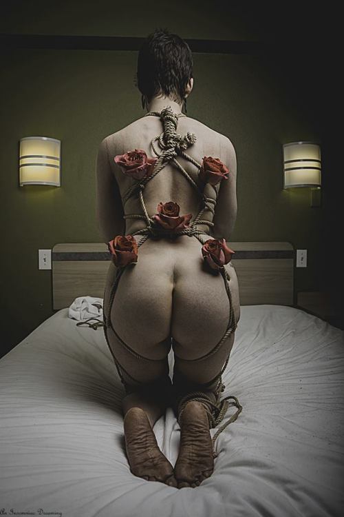 ohgracie:  be mine Rope, photo, editing: John Peterson / An Insomniac Dreaming Model: Gracie Oh / @o