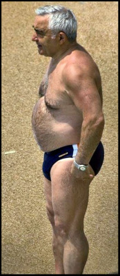 old man sexy speedo