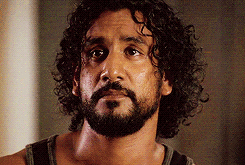 gifs-lost:sayid jarrah + hairpornrequested by anonymous