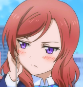 westkinotrueprincess:         Maki’s “I’m so done with you” face is the best.   