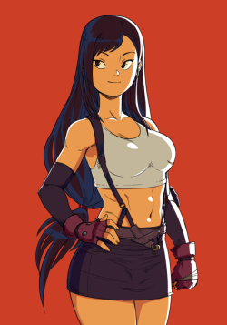 unseriousguy: Ive never played the game but I always thought tifa was cool