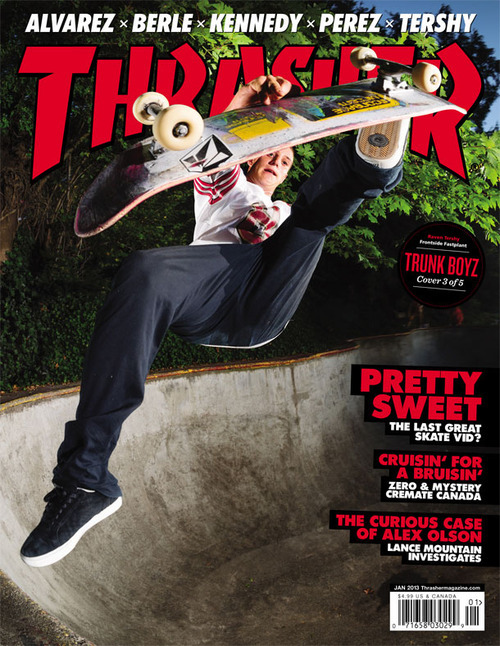 trunkboyz:  All the Trunk Boyz Thrasher Mag Covers