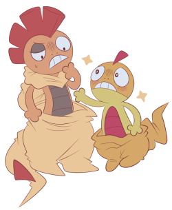 sapphoxton:two scrafty things (bc he’s my absolute fave) feat. the shiny scraggy @gabrielmorrison got me AND his krookadile 