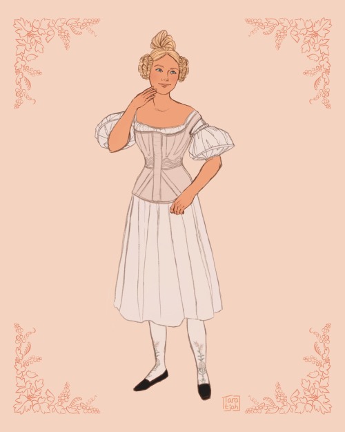 taratjah:A study of historical dress and undergarments, Part 2:1800s -> 1810s -> 1820s -> 1