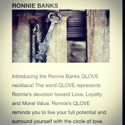 itsronniebanks:  Qlove KEY NECKLACES will be releasing SOON!! Who is ready for my collab with @jennifermontanadesign ?!?! 