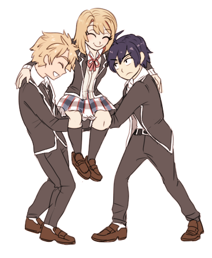 bustermachineseven:  the oregairu commission i got from dashingicecream is done and